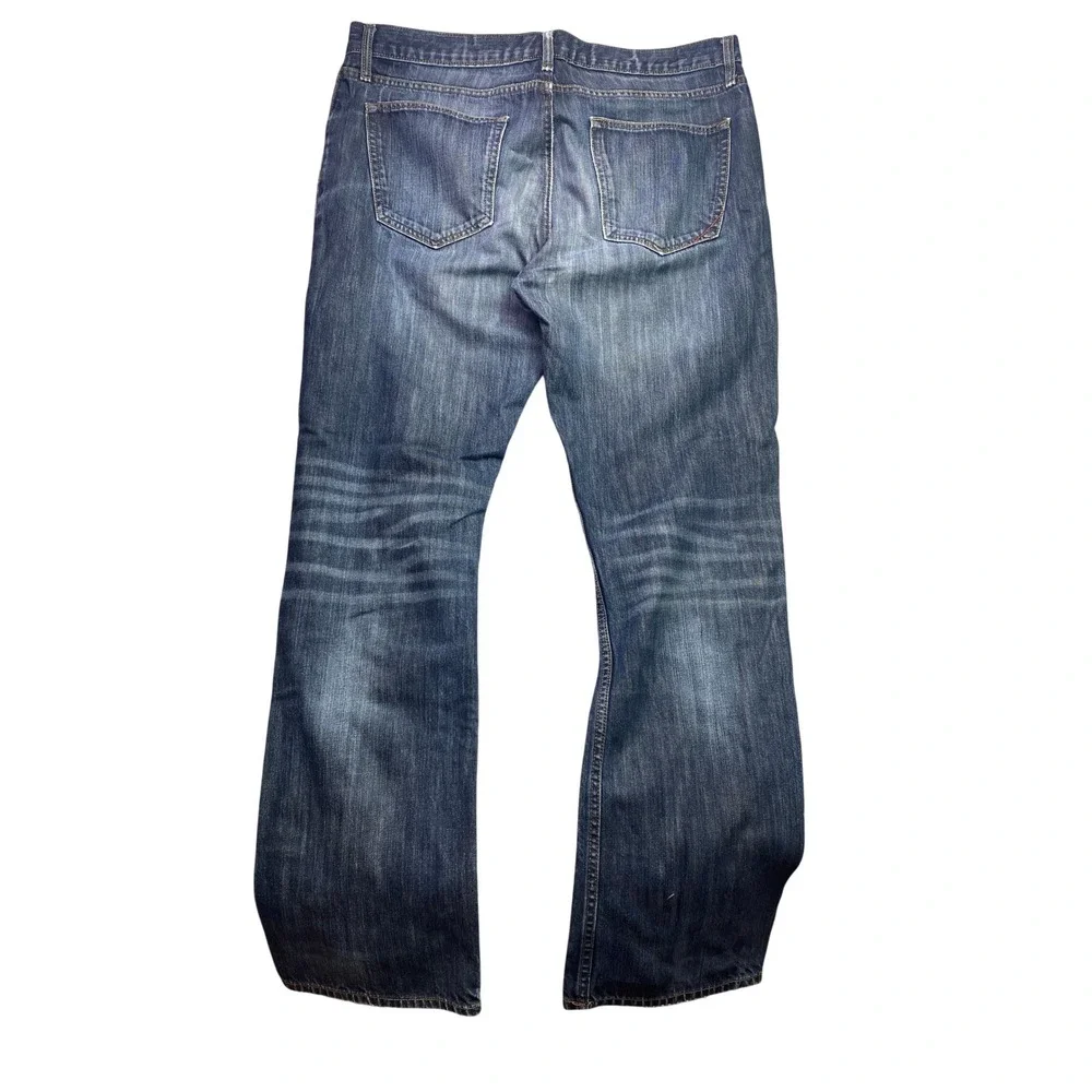 Banana Republic Jeans Mens 36x34 Vintage Straight Distressed Academia Lifestyle